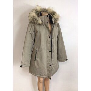 AJG Sport Winter Coat Jacket Faux Fur Trim Womens XL